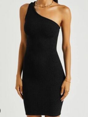 Hunza G Nancy Dress Black